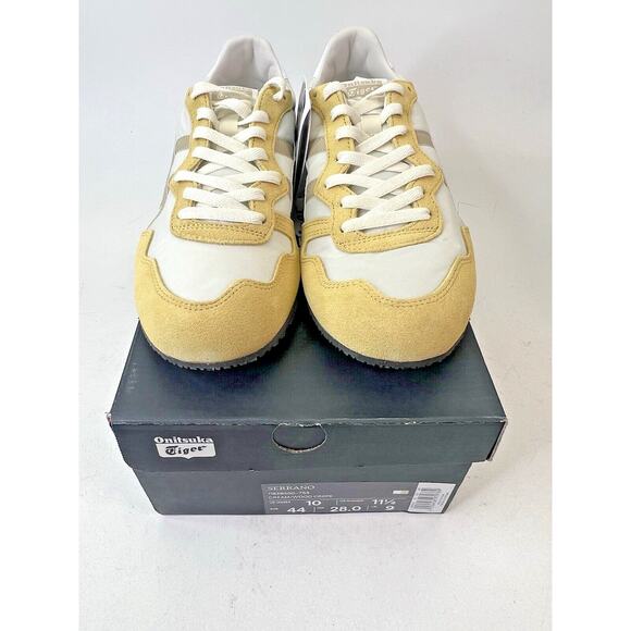 Onitsuka Tiger SERRANO 1183B400 753 CREAM WOOD CREPE Unisex Shoes‎ M10 / W11.5 - Picture 8 of 10
